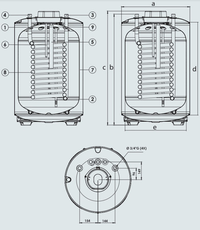 Ariston zasobnik BCH CD1 120 EE ARI 3060753