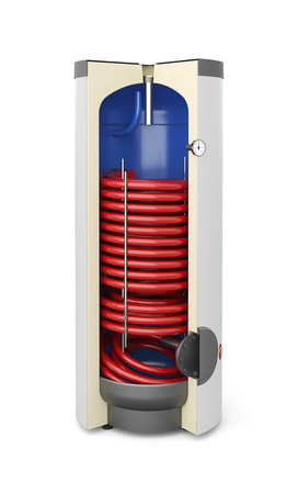 Galmet wymiennik z dużą wężownicą spiralną 300l SGW(S) Maxi 26-308500N