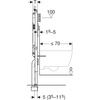 Geberit stelaż podtynkowy Geberit Duofix do WC, 114 cm, ze spłuczką podtynkową Sigma 8 cm 111.796.00.1