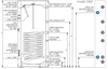 Kospel wymiennik c.w.u. stojący z wężownicą spiralną SW-120 Termo Max SW-120.PL